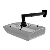Beamer mounting bracket wall black