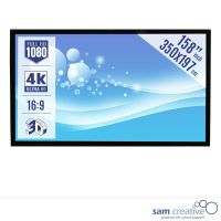 Projector screen 4K|UHD Cinema 158" 350x197 cm
