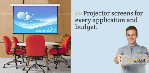 Projector screens for every application and budget.